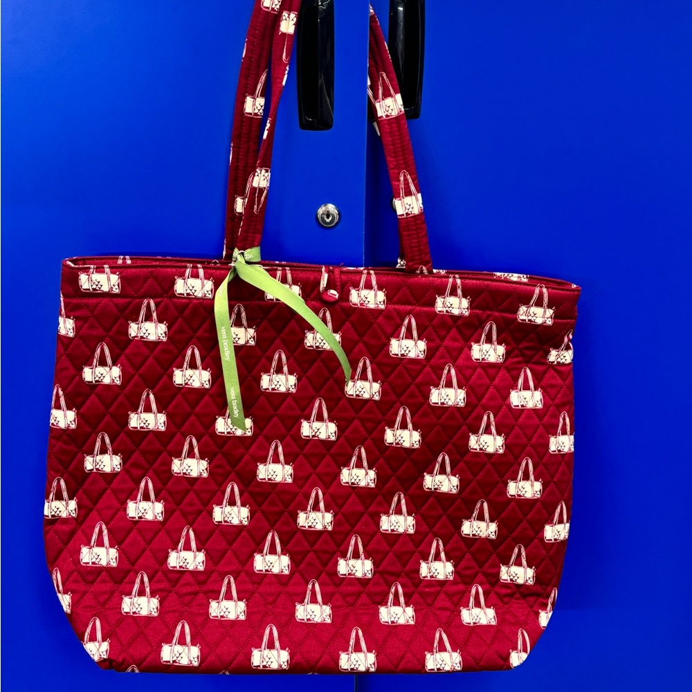 Vera Bradley Womens
Premium Cotton Original Tote, Duffel Mosaic One Size